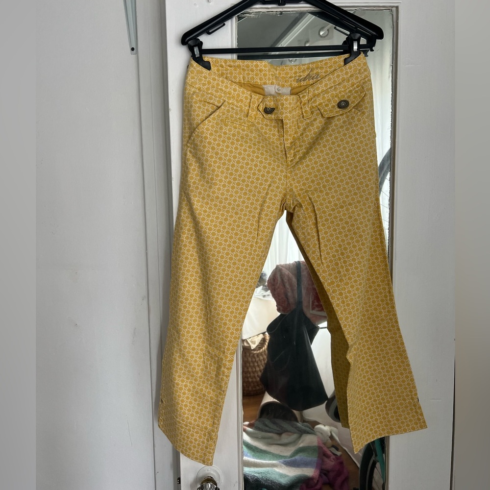 Anthropology capri pant
